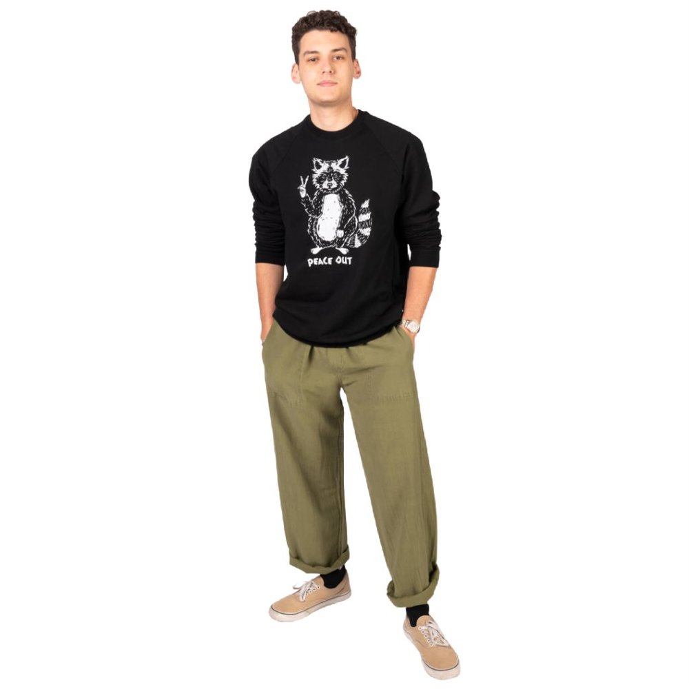 Green Sustainable Eco-Friendly Yoga and Casual Wear Hemp Yoga Pants for Men